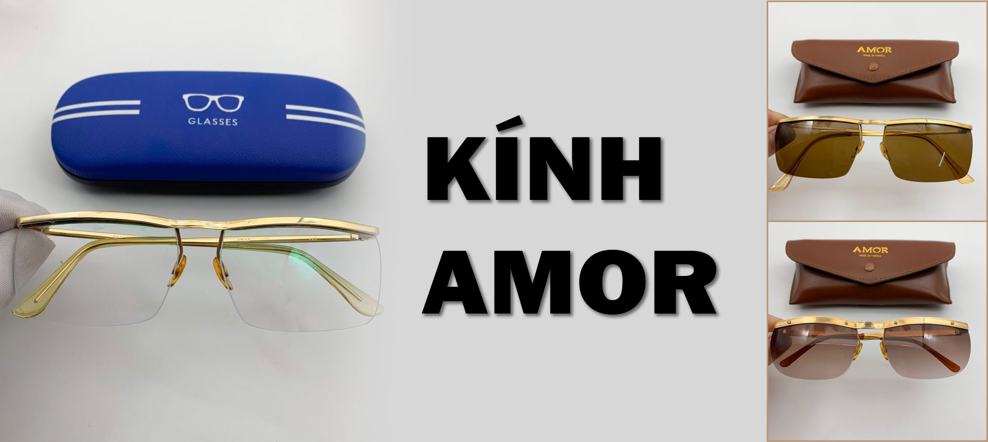 kính amor cổ