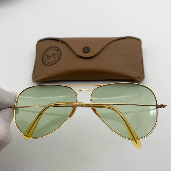 kính rayban bọc vàng đời 194x