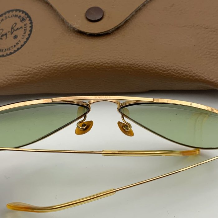 kính rayban bọc vàng mắt xanh nõn chuối