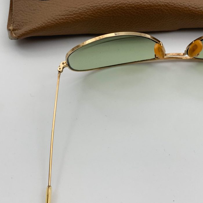 kính rayban cổ bọc vàng