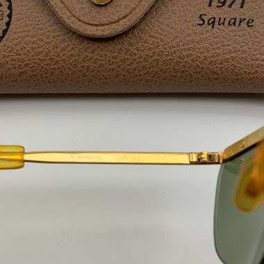Kính rayban mạ vàng đời 197x-198x