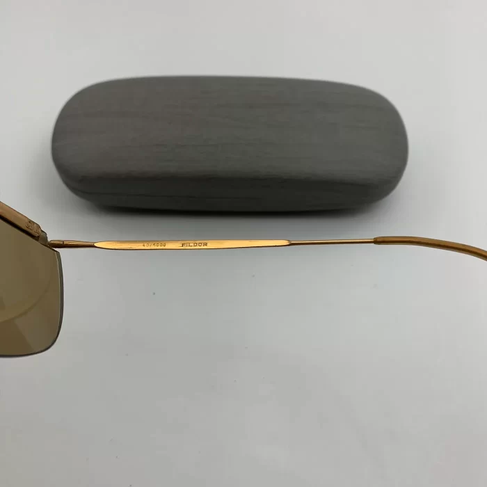 Kính Fildor Cổ Pháp Bọc Vàng Đời 1950s Mắt Treo