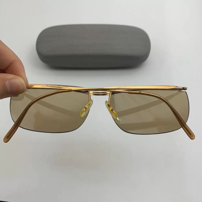 Kính Fildor Cổ Pháp Bọc Vàng Đời 1950s Mắt Treo