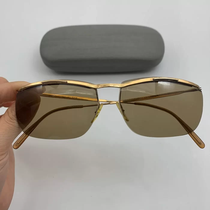 Kính Fildor Cổ Pháp Bọc Vàng Đời 1950s Mắt Treo