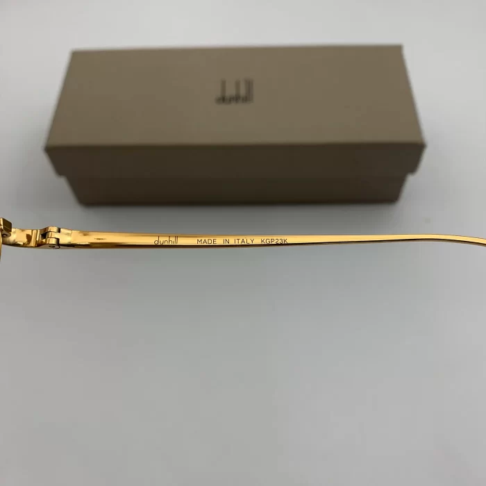 Gọng Kính Dunhill Dáng Tròn Kính Thầy Bói Fullbox