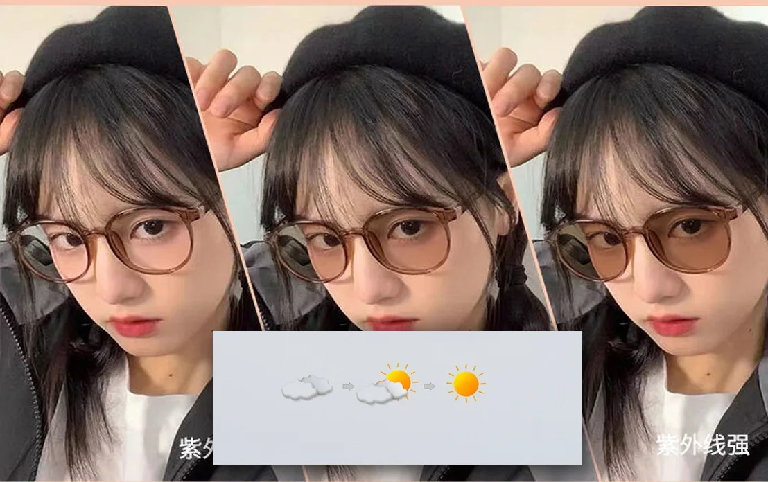 lưu ý khi mua kính cận đổi màu