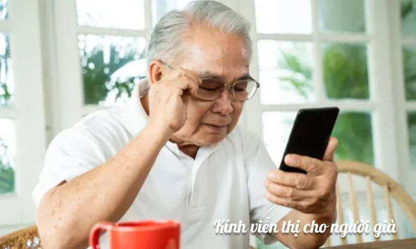 kính viễn thị cho người già